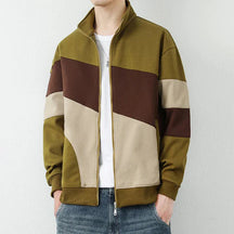 Lucero Color - block Jacket - Hayes Carter