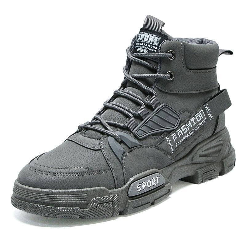 Bota Masculina Militar Couro Titanium - Loja Rinove