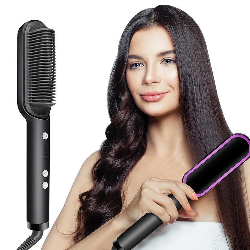 Escova Hairliss Titanium - Bivolt (3 em 1 Alisa, Seca e Modela) - Rinove Store