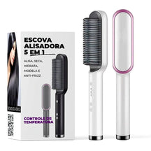 Escova Hairliss Titanium - Bivolt (3 em 1 Alisa, Seca e Modela) - Rinove Store